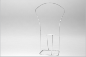 stopper display tension fabric structura montata